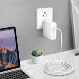 Mac Book Charger 61W 87W 96W USB-C Power Adapter Compatible with Apple Laptop /Smartphones/Tablets