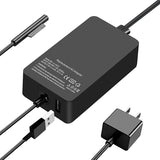 Surface Pro Charger 65W for Surface Pro 3/4/5/6/7 Power Supply Adapter, Compatible for Both Microsoft Surface Book Laptop/Works with 65W&44W&36W&24W